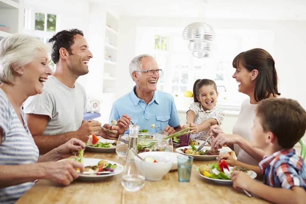 Carne suína, alegria da família