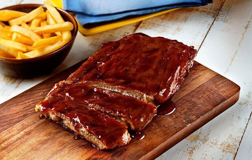 Costela Suína Frimesa ao molho barbecue