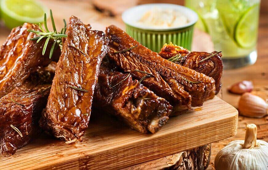 Costelinhas apimentadas
