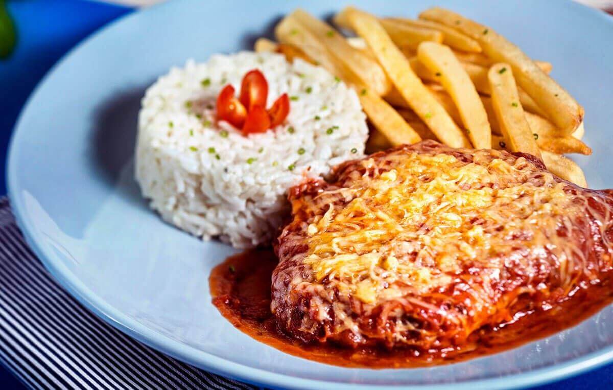 Lombo Suíno Frimesa à parmegiana