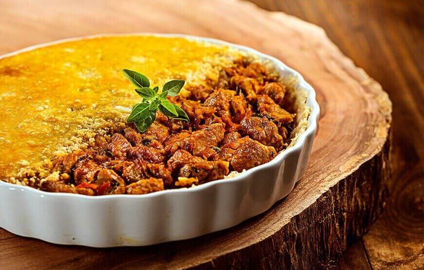 Torta salgada de Copa Lombo Suína Frimesa