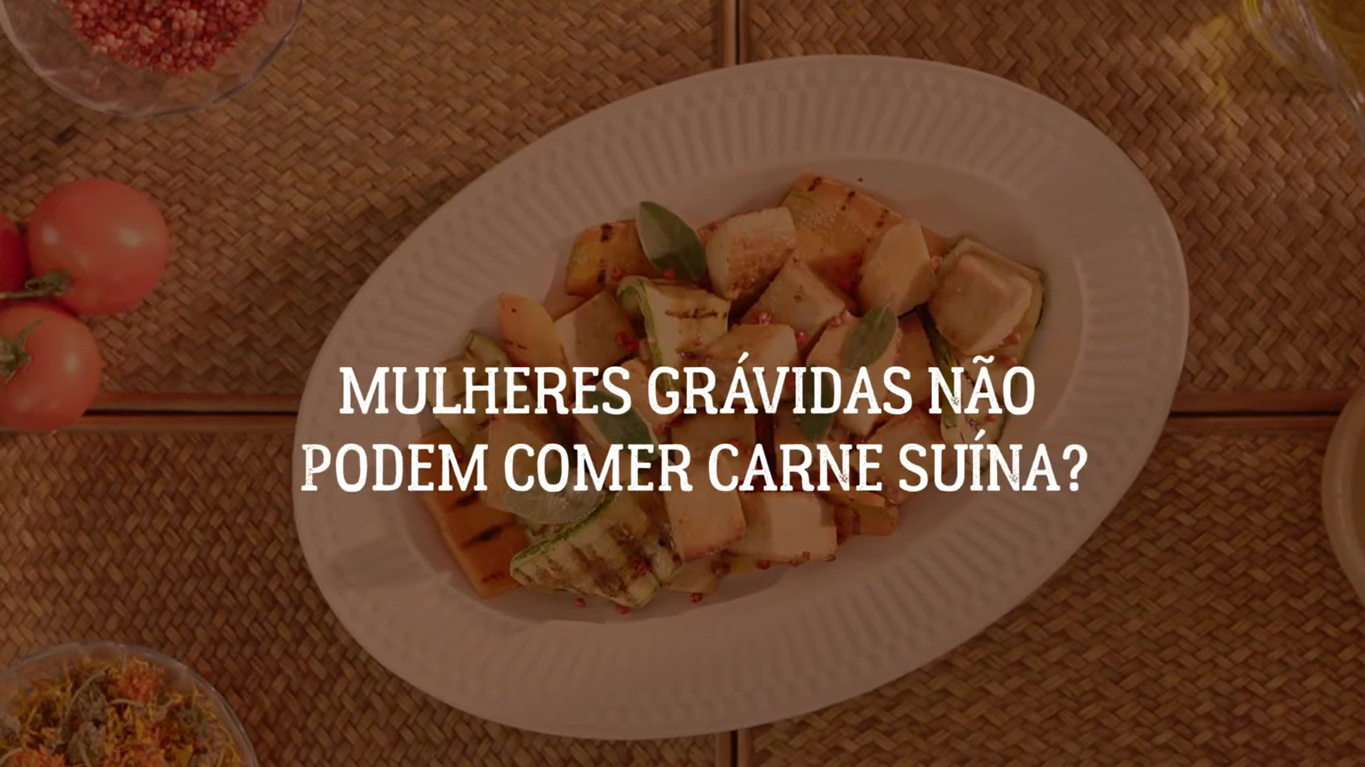 Mulheres grávidas não podem comer carne suína?