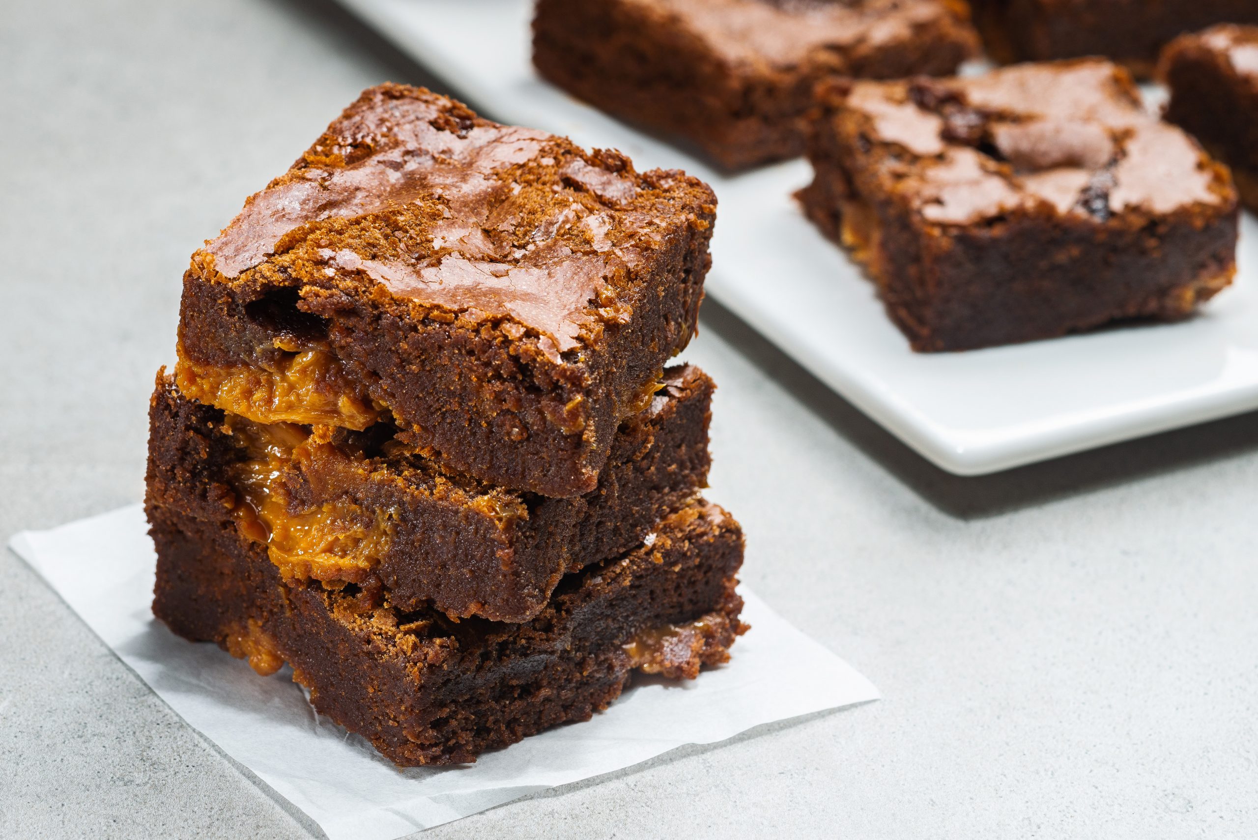 Brownie de doce de leite
