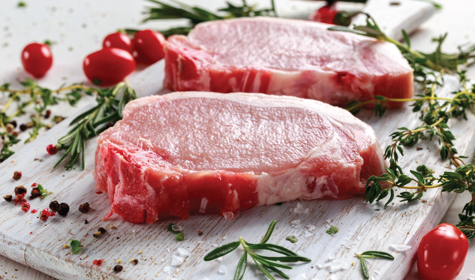 Temperos para carne suína e suas propriedades