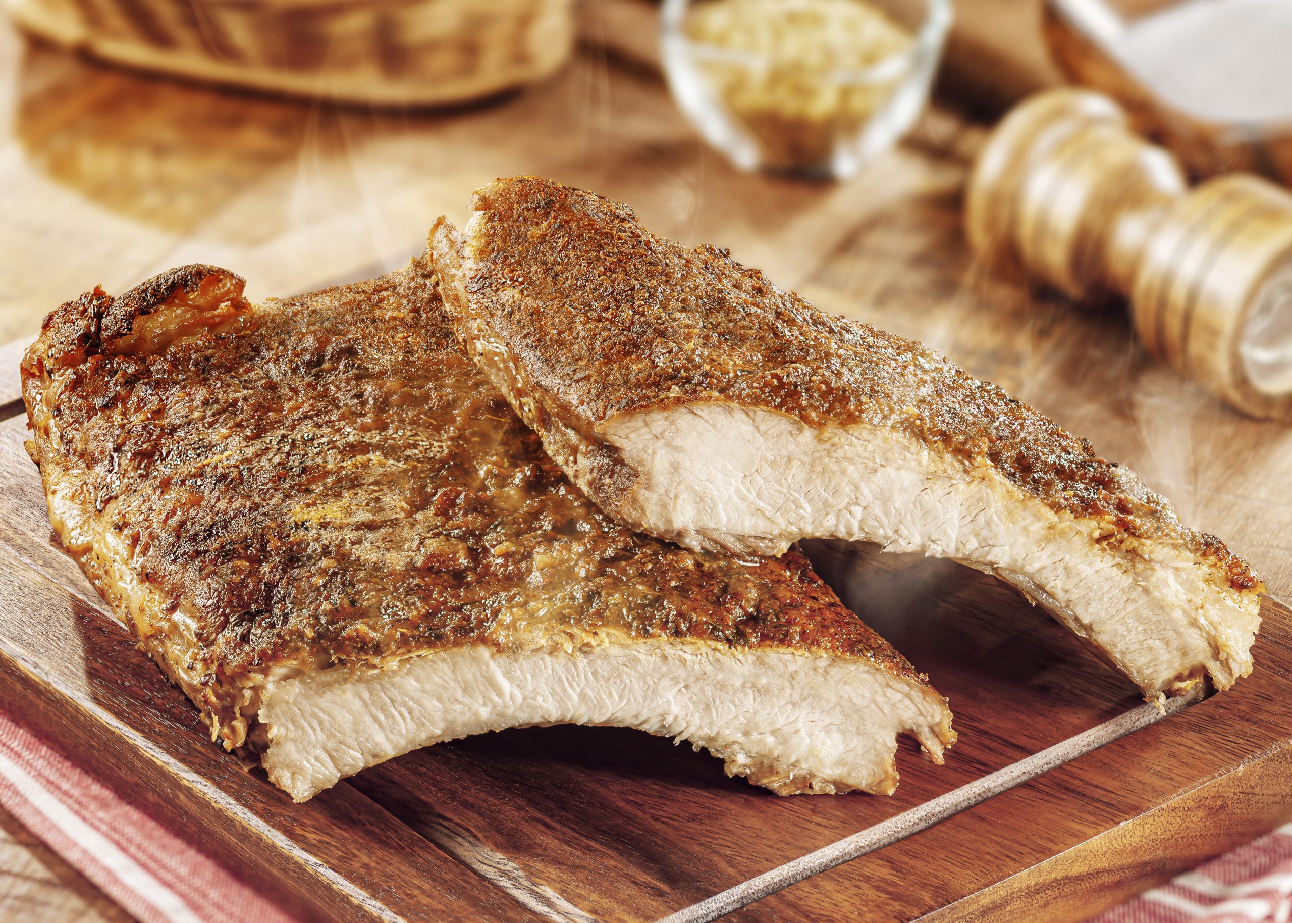 Costela Dry Rub na Grelha