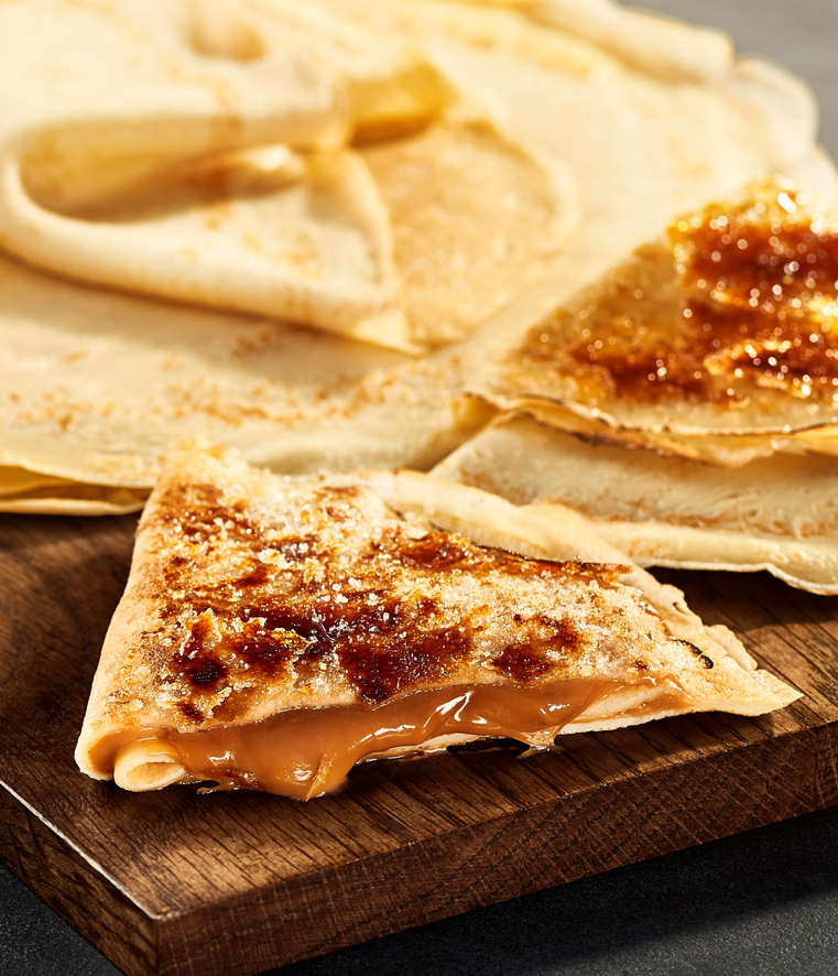 Panqueca de Doce de Leite