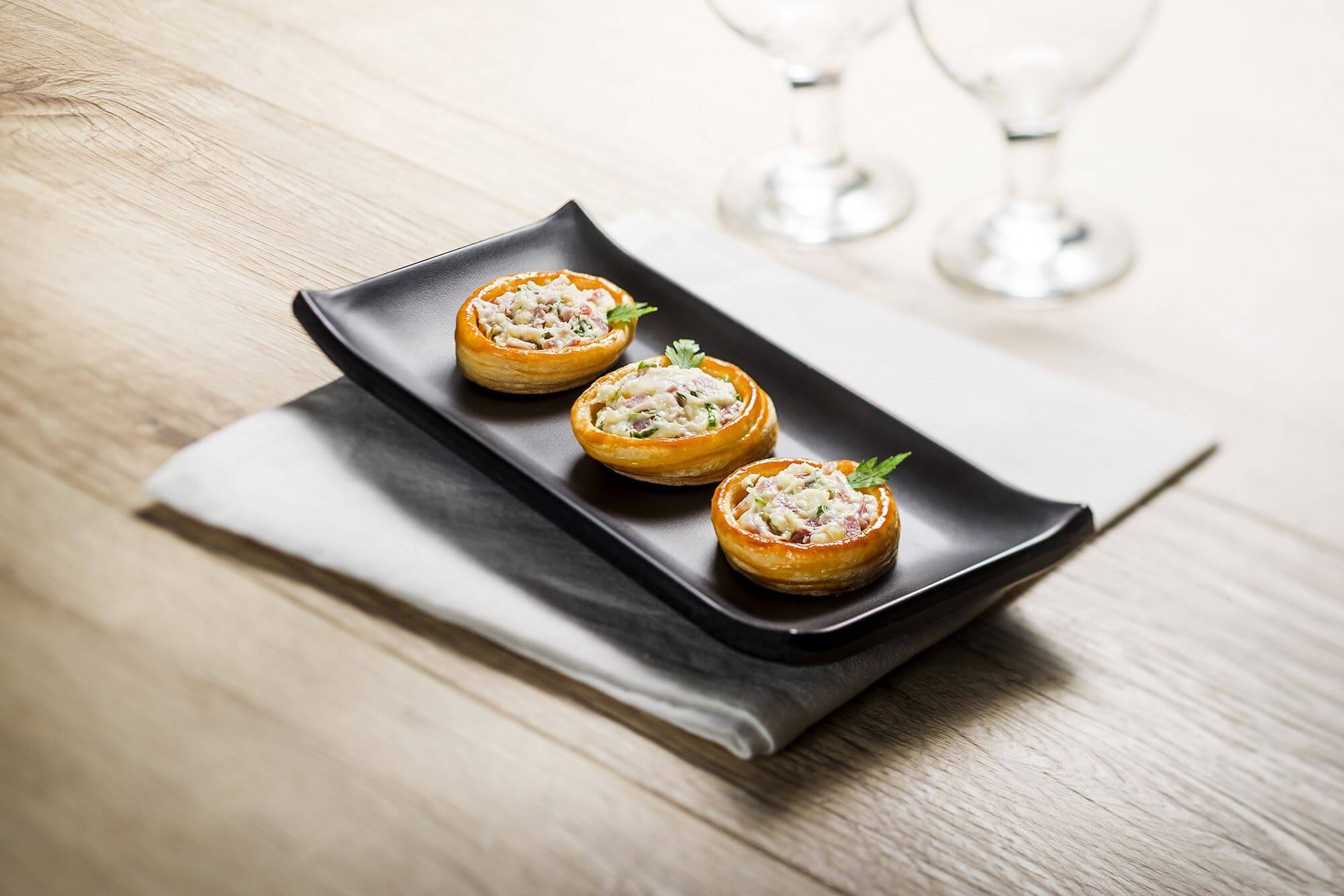 Vol-au-vent de Salame Hamburguês Frimesa